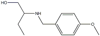 2-{[(4-methoxyphenyl)methyl]amino}butan-1-ol Structure