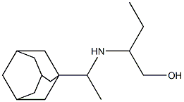 2-{[1-(adamantan-1-yl)ethyl]amino}butan-1-ol Structure