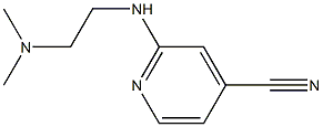 2-{[2-(dimethylamino)ethyl]amino}isonicotinonitrile Structure