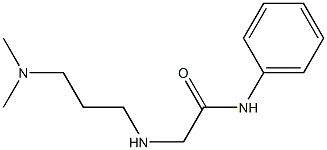 2-{[3-(dimethylamino)propyl]amino}-N-phenylacetamide Structure