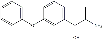 2-amino-1-(3-phenoxyphenyl)propan-1-ol 구조식 이미지