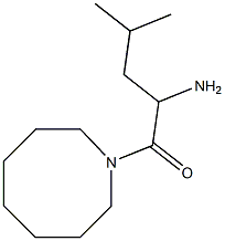 2-amino-1-(azocan-1-yl)-4-methylpentan-1-one Structure