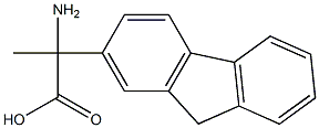 2-amino-2-(9H-fluoren-2-yl)propanoic acid Structure