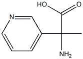 2-amino-2-pyridin-3-ylpropanoic acid Structure