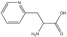 2-amino-3-pyridin-2-ylpropanoic acid 구조식 이미지
