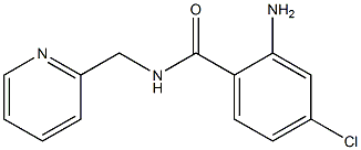 2-amino-4-chloro-N-(pyridin-2-ylmethyl)benzamide 구조식 이미지
