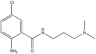 2-amino-5-chloro-N-[3-(dimethylamino)propyl]benzamide 구조식 이미지