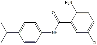 2-amino-5-chloro-N-[4-(propan-2-yl)phenyl]benzamide 구조식 이미지