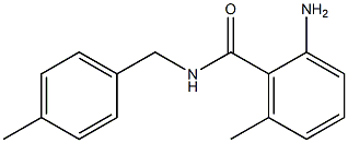 2-amino-6-methyl-N-(4-methylbenzyl)benzamide 구조식 이미지