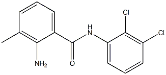 2-amino-N-(2,3-dichlorophenyl)-3-methylbenzamide 구조식 이미지