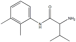 2-amino-N-(2,3-dimethylphenyl)-3-methylbutanamide 구조식 이미지