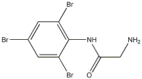 2-amino-N-(2,4,6-tribromophenyl)acetamide 구조식 이미지