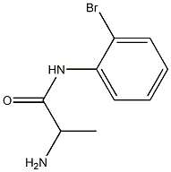 2-amino-N-(2-bromophenyl)propanamide 구조식 이미지