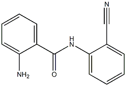 2-amino-N-(2-cyanophenyl)benzamide Structure