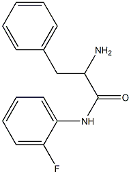 2-amino-N-(2-fluorophenyl)-3-phenylpropanamide Structure