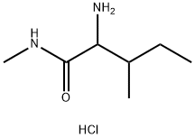 2-amino-N,3-dimethylpentanamide 구조식 이미지