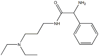 2-amino-N-[3-(diethylamino)propyl]-2-phenylacetamide Structure