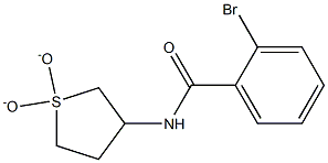 2-bromo-N-(1,1-dioxidotetrahydrothien-3-yl)benzamide Structure