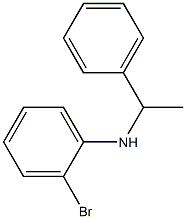 2-bromo-N-(1-phenylethyl)aniline 구조식 이미지