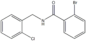 2-bromo-N-(2-chlorobenzyl)benzamide 구조식 이미지