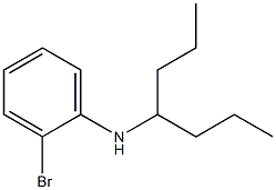 2-bromo-N-(heptan-4-yl)aniline 구조식 이미지