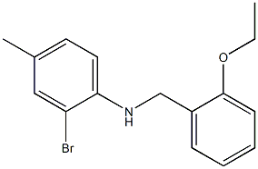 2-bromo-N-[(2-ethoxyphenyl)methyl]-4-methylaniline 구조식 이미지