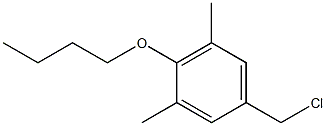 2-butoxy-5-(chloromethyl)-1,3-dimethylbenzene Structure