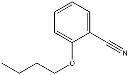 2-butoxybenzonitrile 구조식 이미지