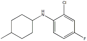 2-chloro-4-fluoro-N-(4-methylcyclohexyl)aniline Structure