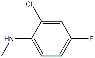 2-chloro-4-fluoro-N-methylaniline Structure