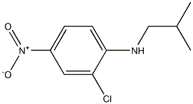 2-chloro-N-(2-methylpropyl)-4-nitroaniline Structure