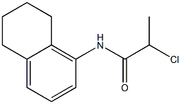 2-chloro-N-(5,6,7,8-tetrahydronaphthalen-1-yl)propanamide 구조식 이미지