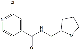 2-chloro-N-(oxolan-2-ylmethyl)pyridine-4-carboxamide Structure