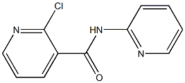 2-chloro-N-(pyridin-2-yl)pyridine-3-carboxamide 구조식 이미지