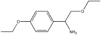 2-ethoxy-1-(4-ethoxyphenyl)ethanamine 구조식 이미지