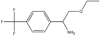 2-ethoxy-1-[4-(trifluoromethyl)phenyl]ethan-1-amine Structure