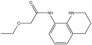 2-ethoxy-N-(1,2,3,4-tetrahydroquinolin-8-yl)acetamide 구조식 이미지