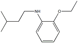 2-ethoxy-N-(3-methylbutyl)aniline Structure