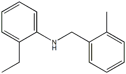 2-ethyl-N-[(2-methylphenyl)methyl]aniline Structure