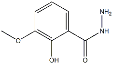 2-hydroxy-3-methoxybenzohydrazide Structure