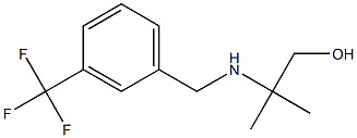 2-methyl-2-({[3-(trifluoromethyl)phenyl]methyl}amino)propan-1-ol Structure