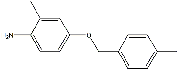 2-methyl-4-[(4-methylbenzyl)oxy]aniline 구조식 이미지