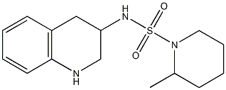 2-methyl-N-(1,2,3,4-tetrahydroquinolin-3-yl)piperidine-1-sulfonamide Structure
