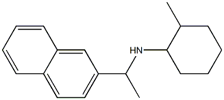 2-methyl-N-[1-(naphthalen-2-yl)ethyl]cyclohexan-1-amine 구조식 이미지