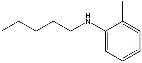 2-methyl-N-pentylaniline Structure