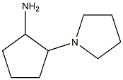 2-pyrrolidin-1-ylcyclopentanamine Structure