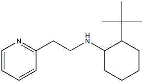 2-tert-butyl-N-[2-(pyridin-2-yl)ethyl]cyclohexan-1-amine Structure