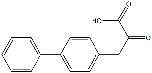 3-(1,1'-biphenyl-4-yl)-2-oxopropanoic acid Structure
