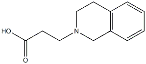 3-(1,2,3,4-tetrahydroisoquinolin-2-yl)propanoic acid Structure