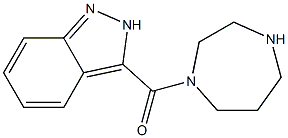 3-(1,4-diazepan-1-ylcarbonyl)-2H-indazole Structure